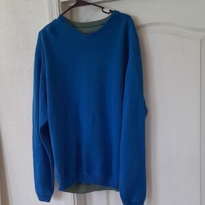 Tommy Bahama Crew Neck Cotton Reversible Sweater Sz X large